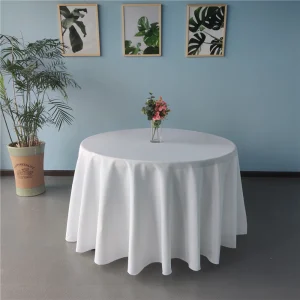 10Pcs Polyester Round Table cloth