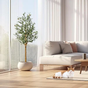 1Pc/2Pcs Artificial Olive Tree