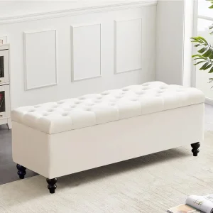 Storage Ottoman 50.2 Inches Bench