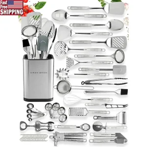 54 Pcs Stainless Steel Cooking Utensils