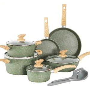 12 Piece Induction Cookware Set w/Lid