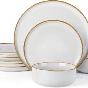 Plates and Bowls Set for 4