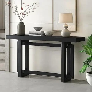 Wood Entryway Console Table