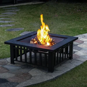 Multifunctional Fire Pit Table
